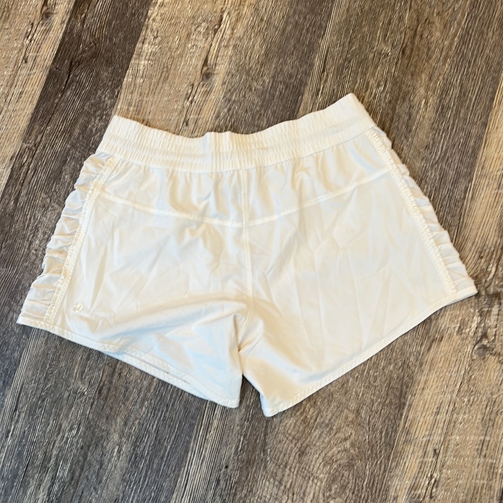 Lululemon Athletica Reversible shorts elastic waist women size 10? - Picture 11 of 11